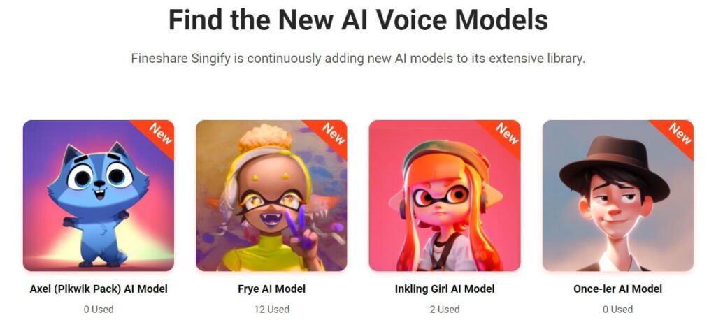 new models