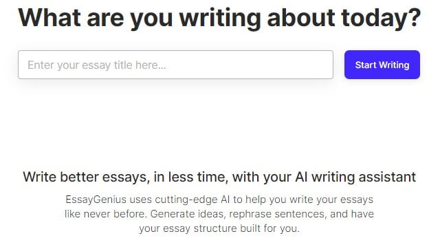 usage of ai essay writing tools