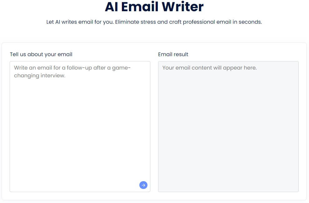 ai email writer