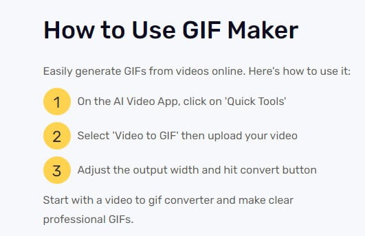 how to use gif maker